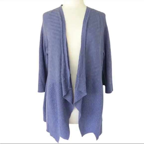 Eileen Fisher waterfall cardigan - large excellent condition - Picture 2 of 9